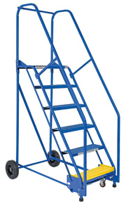 Vestil Rolling Warehouse Ladders (6-11 Step) (LAD)