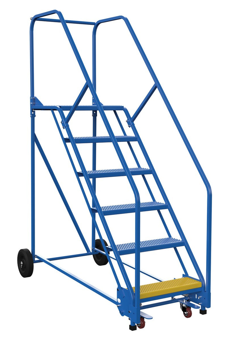 Vestil Rolling Warehouse Ladders (6-11 Step) (LAD)