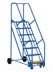 Vestil Rolling Warehouse Ladders (6-11 Step) (LAD)