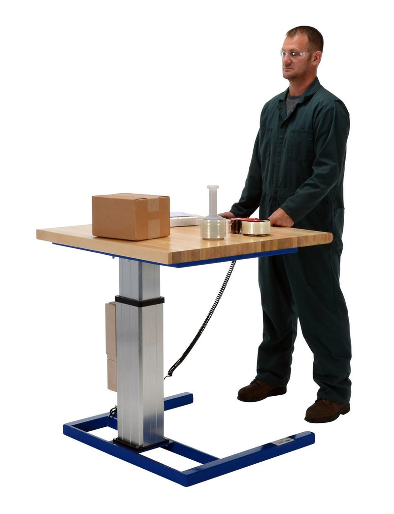Vestil Linear Actuated Adjustable-Height Work Bench (LAW)