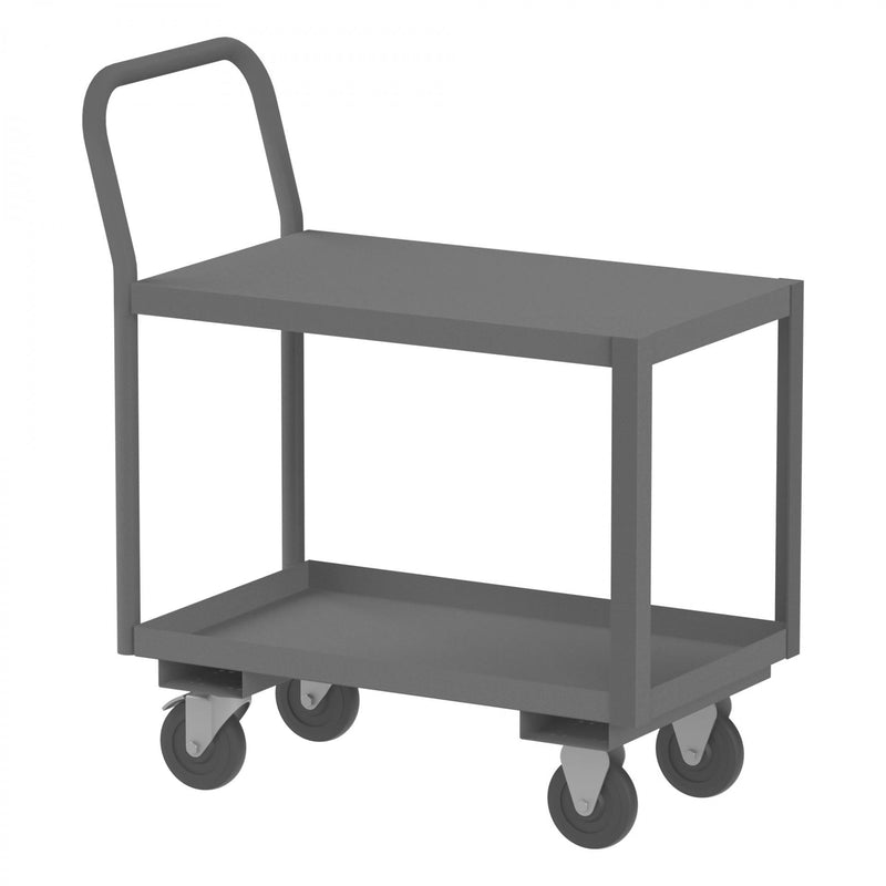 Durham Low Deck Service Truck With 5" x 1-1/4" Polyolefin Casters