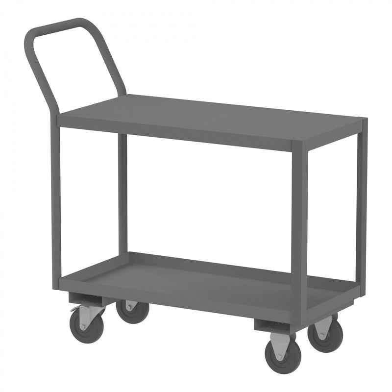 Durham Low Deck Service Truck With 5" x 1-1/4" Polyolefin Casters
