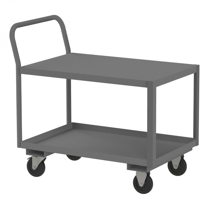 Durham Low Deck Service Truck With 5" x 1-1/4" Polyolefin Casters