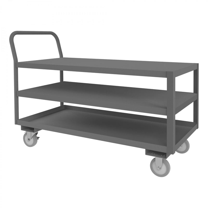 Durham Low Deck Service Truck With 5" x 1-1/4" Polyurethane Casters