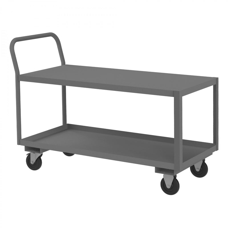 Durham Low Deck Service Truck With 5" x 1-1/4" Polyolefin Casters