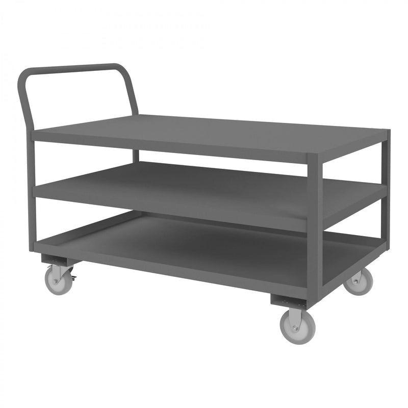 Durham Low Deck Service Truck With 5" x 1-1/4" Polyurethane Casters