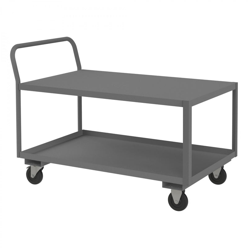 Durham Low Deck Service Truck With 5" x 1-1/4" Polyolefin Casters