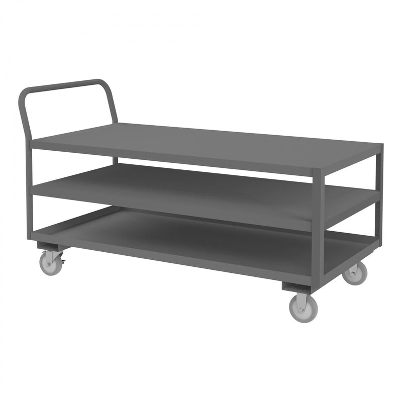 Durham Low Deck Service Truck With 5" x 1-1/4" Polyurethane Casters