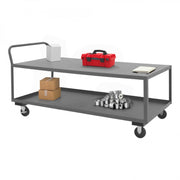 Durham Low Deck Service Truck With 5" x 1-1/4" Polyolefin Casters