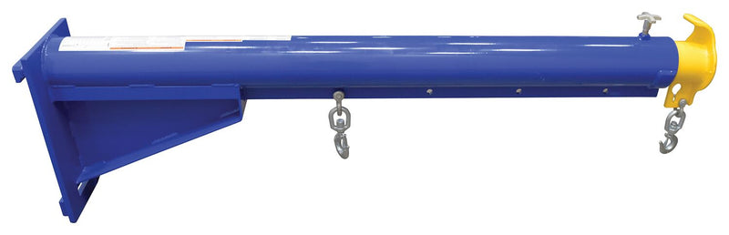 Vestil Carriage Mounted Fork Truck Booms