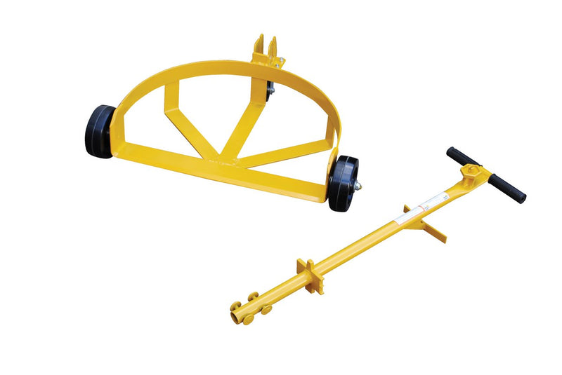 Vestil Low-Profile Drum Caddies with Bung Wrench Handle