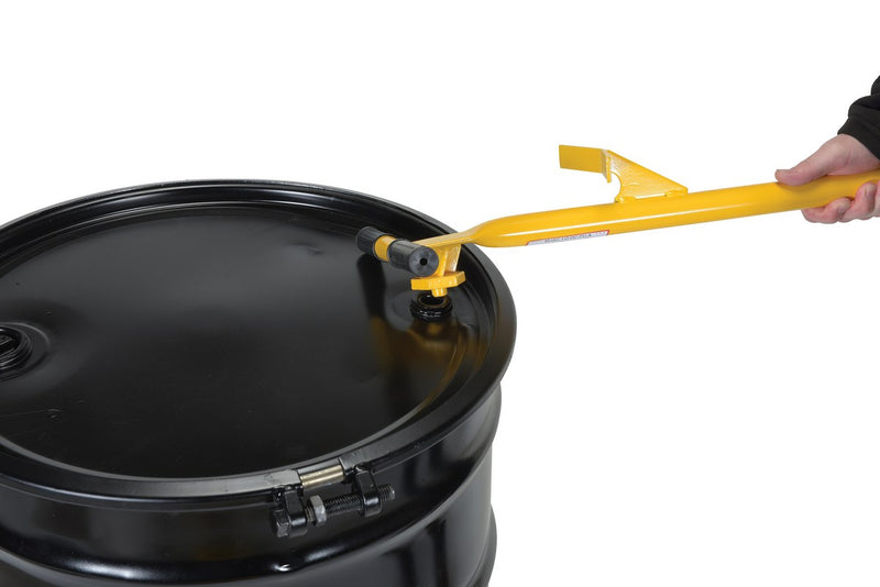 Vestil Low-Profile Drum Caddies with Bung Wrench Handle