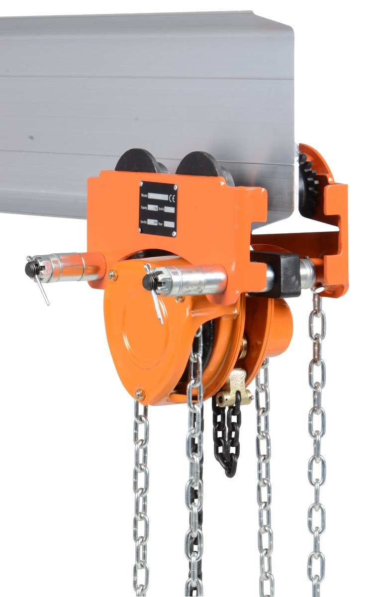 Vestil Low Headroom Combination Chain Hoist/Trolley (LOW)