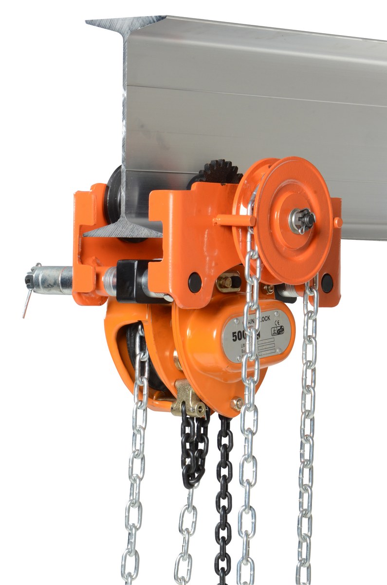 Vestil Low Headroom Combination Chain Hoist/Trolley (LOW)