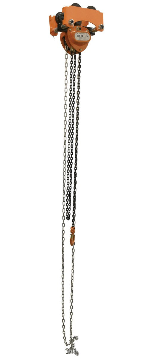 Vestil Low Headroom Combination Chain Hoist/Trolley (LOW)