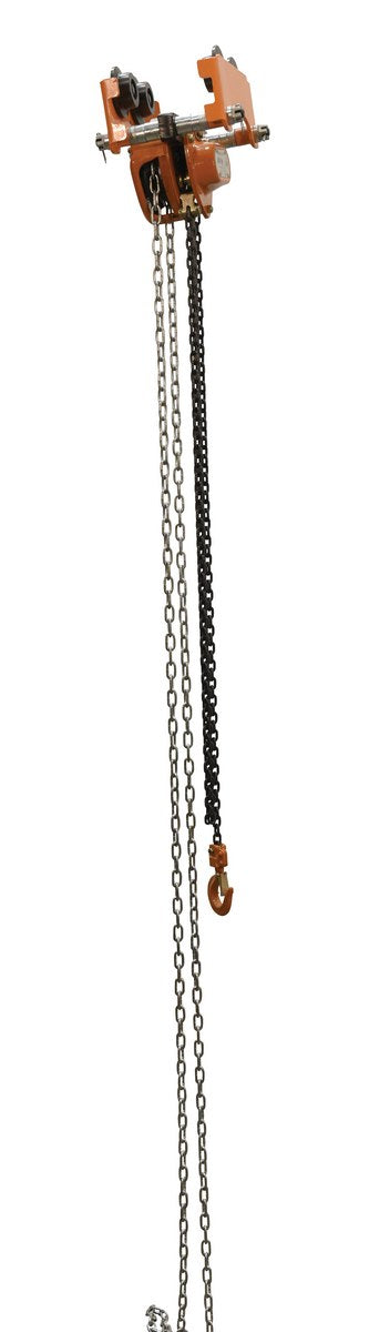 Vestil Low Headroom Combination Chain Hoist/Trolley (LOW)
