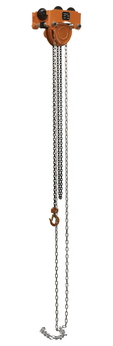 Vestil Low Headroom Combination Chain Hoist/Trolley (LOW)