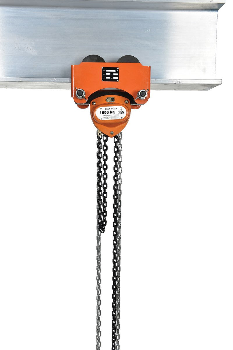 Vestil Low Headroom Combination Chain Hoist/Trolley (LOW)