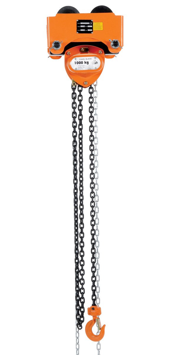Vestil Low Headroom Combination Chain Hoist/Trolley (LOW)