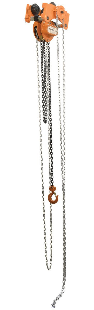 Vestil Low Headroom Combination Chain Hoist/Trolley (LOW)