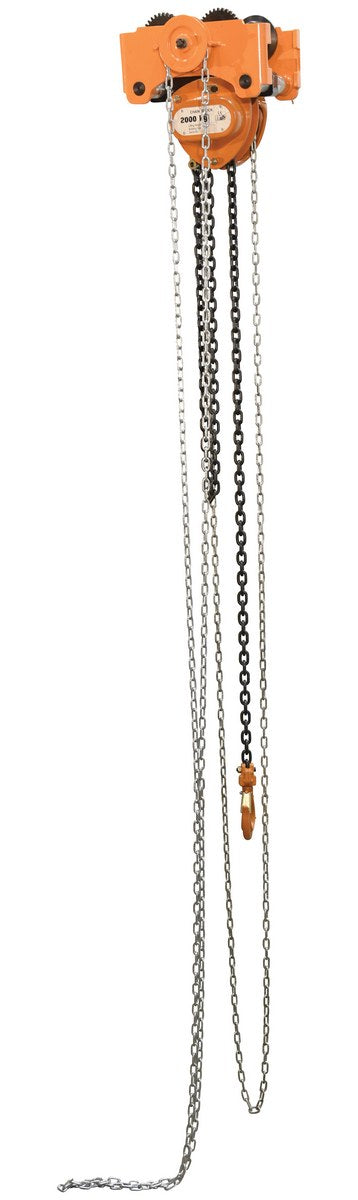 Vestil Low Headroom Combination Chain Hoist/Trolley (LOW)