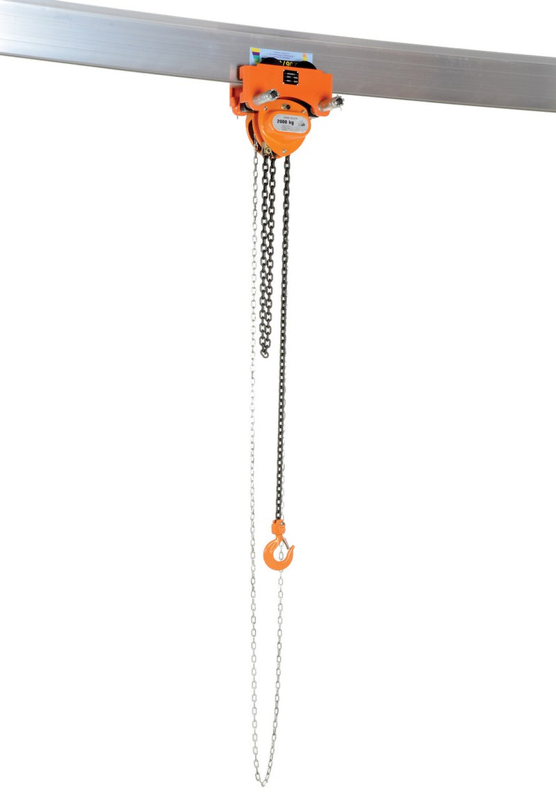 Vestil Low Headroom Combination Chain Hoist/Trolley (LOW)