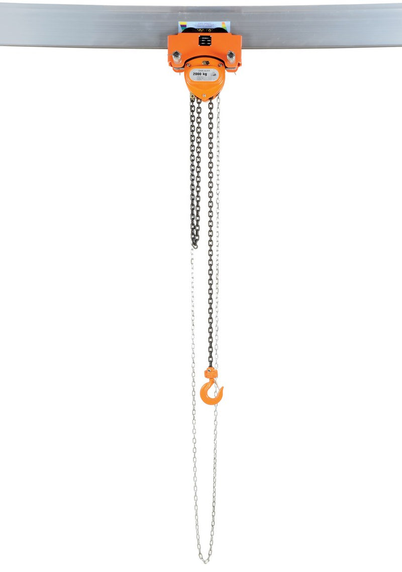 Vestil Low Headroom Combination Chain Hoist/Trolley (LOW)