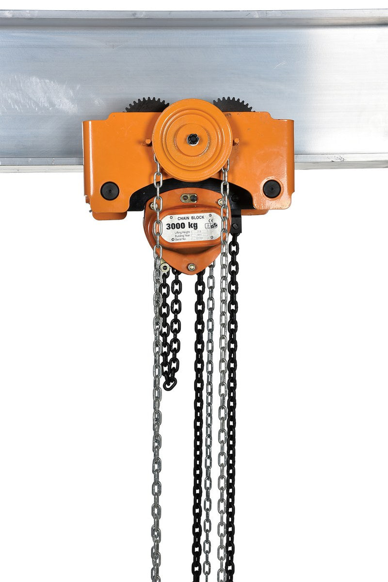 Vestil Low Headroom Combination Chain Hoist/Trolley (LOW)
