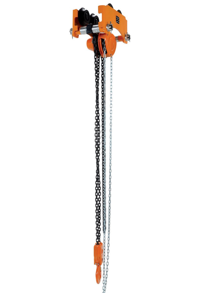 Vestil Low Headroom Combination Chain Hoist/Trolley (LOW)