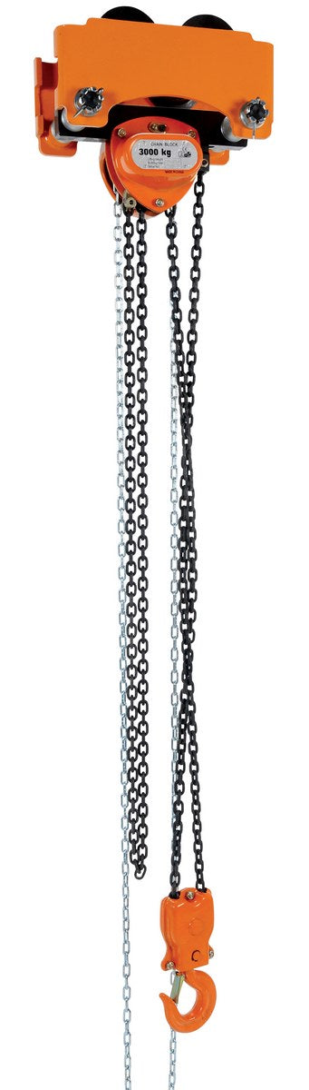 Vestil Low Headroom Combination Chain Hoist/Trolley (LOW)