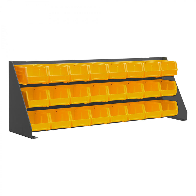 Durham Free Standing Louvered Panel Rack Constructed Of 16 Gauge Steel