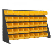 Durham Free Standing Louvered Panel Rack Constructed Of 16 Gauge Steel