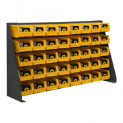 Durham Free Standing Louvered Panel Rack Constructed Of 16 Gauge Steel