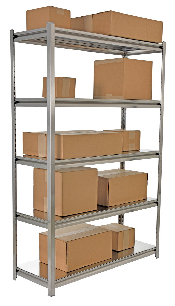Vestil Stainless Steel Solid Rivet Shelving (LWSS)