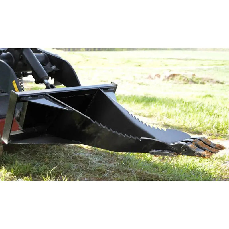 Loflin Fabrication Compact Tractor Stump Bucket Loflin Fabrication