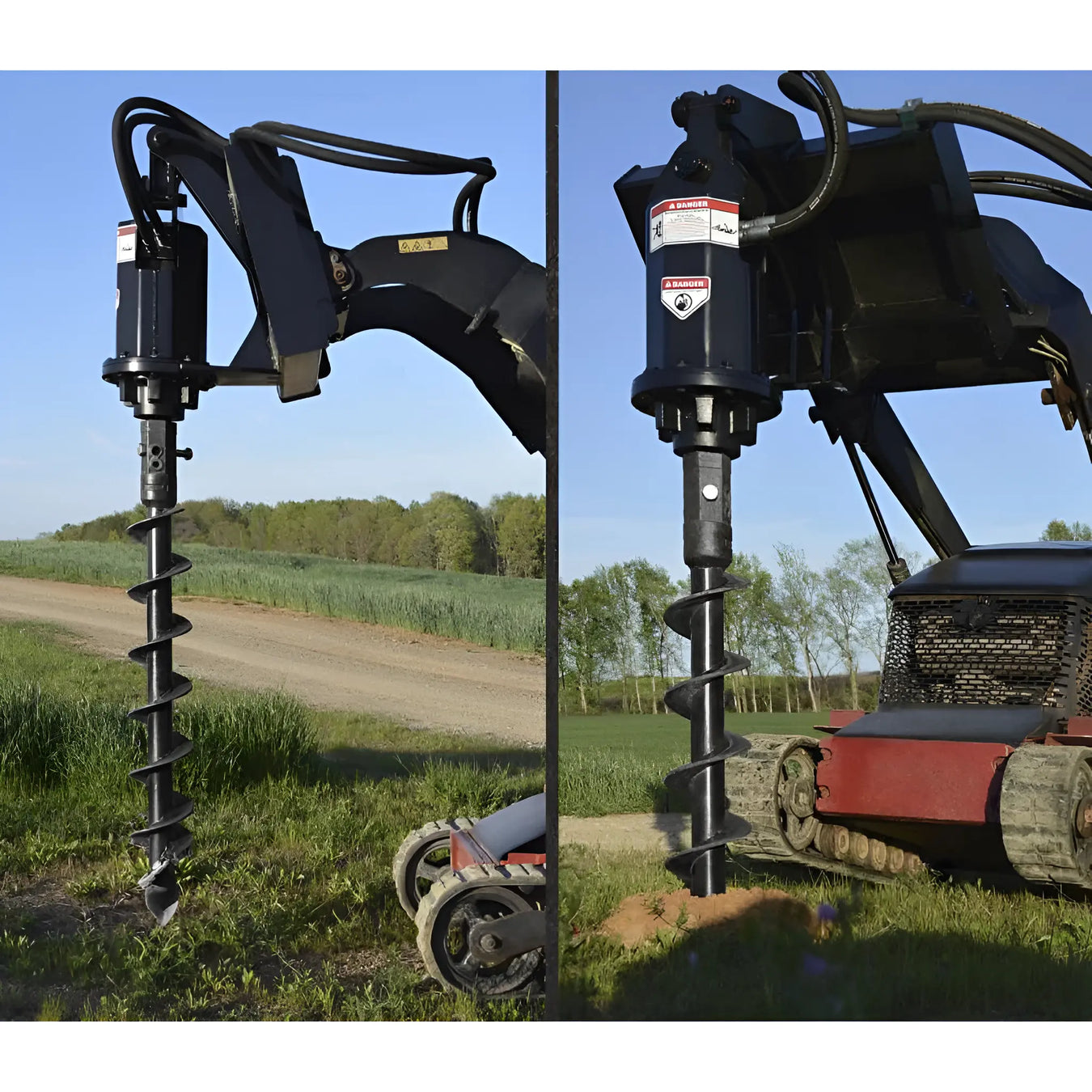 Professional Mini Skid Steer Auger Attachments for High-Performance Drilling | Vovlift
