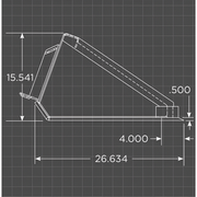 Loflin Fabrication Mini Skid Steer Low Profile Bucket Loflin Fabrication