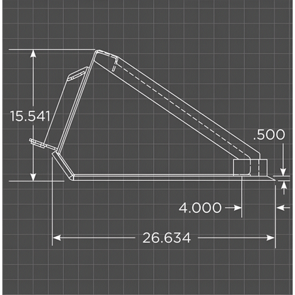 Loflin Fabrication Mini Skid Steer Low Profile Bucket