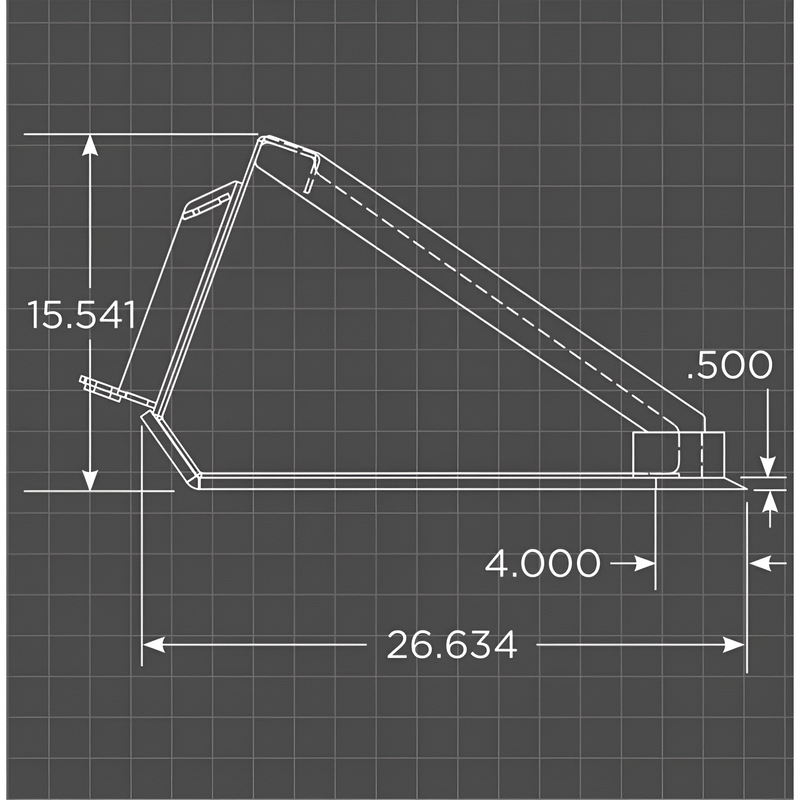 Loflin Fabrication Mini Skid Steer Low Profile Bucket Loflin Fabrication