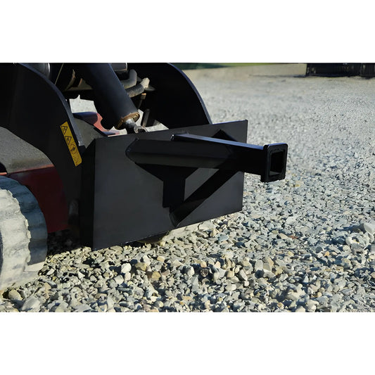 Loflin Fabrication Mini Skid Steer Reese Trailer Hitch Adapter