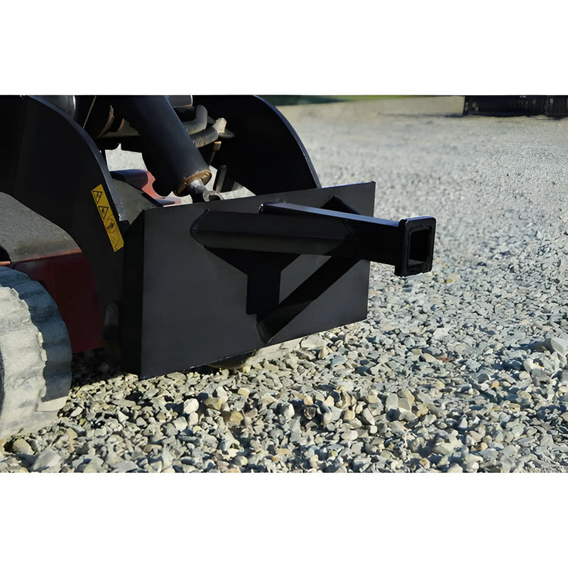 Loflin Fabrication Mini Skid Steer Reese Trailer Hitch Adapter Loflin Fabrication
