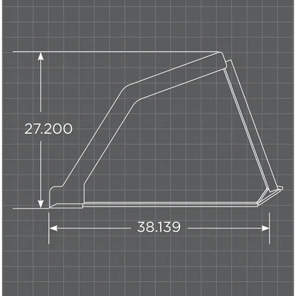 Loflin Fabrication Skid Steer Snow and Litter Bucket
