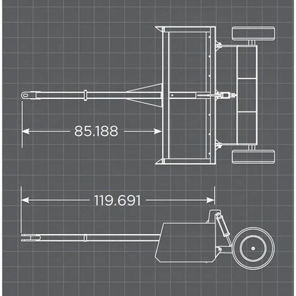 Loflin Fabrication Tractor Land Leveler