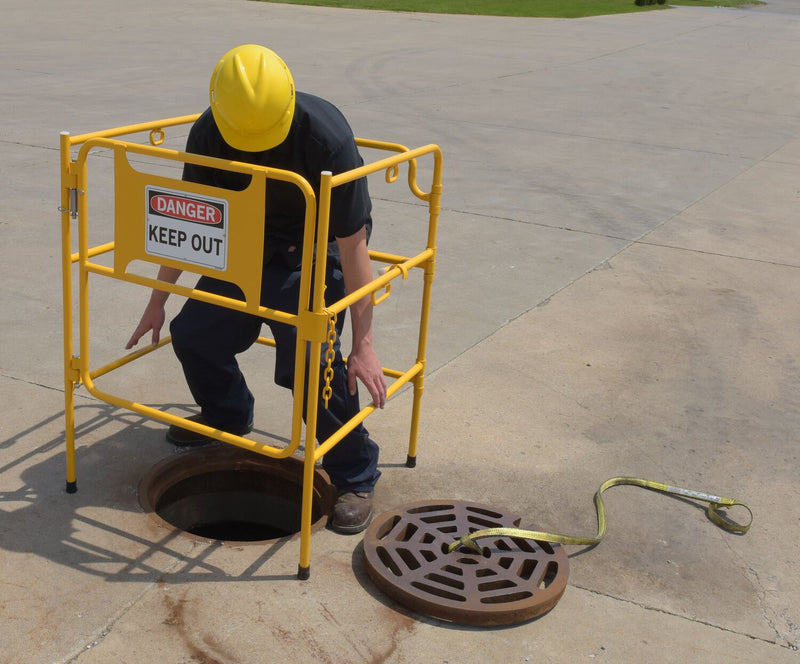 Vestil Manhole Guard Rails (MHGR)
