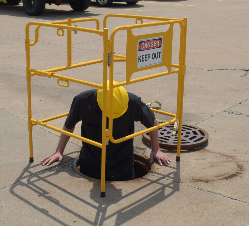 Vestil Manhole Guard Rails (MHGR)