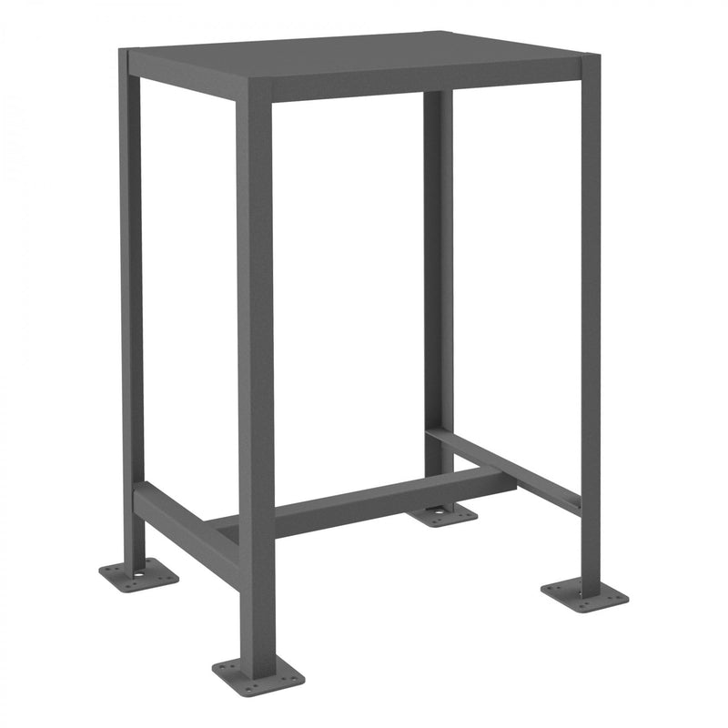 Durham MT Workbench, 18 x 24, Top Shelf Only, 14 Gauge Steel, 2000 lbs. Capacity, Gray
