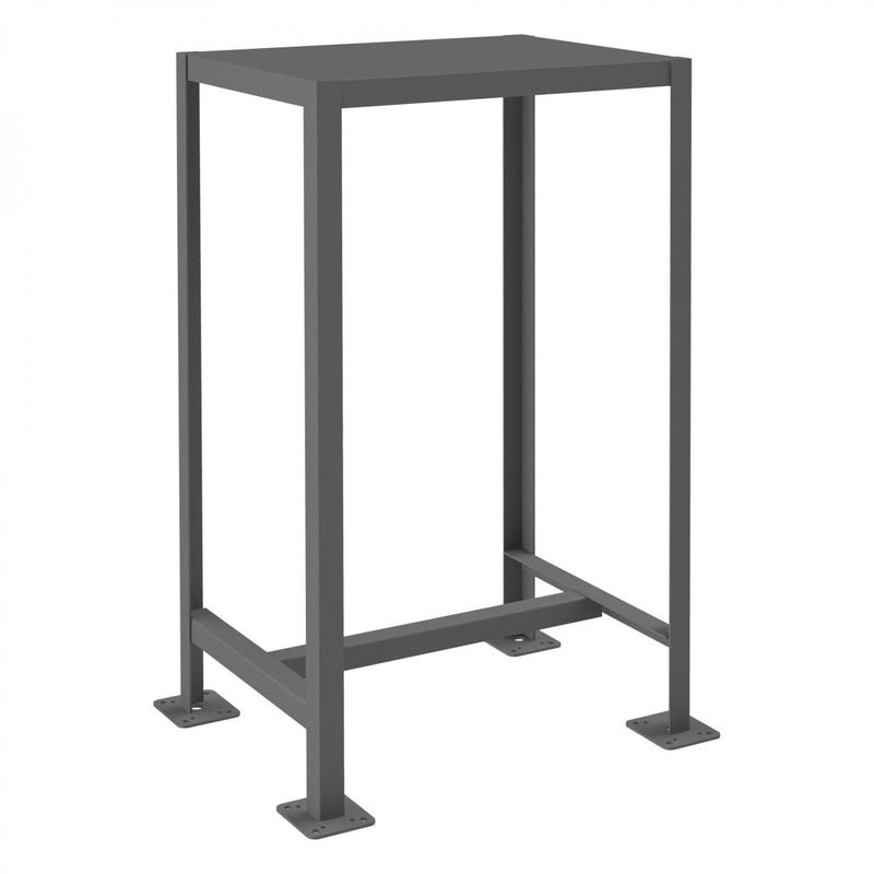 Durham MT Workbench, 18 x 24, Top Shelf Only, 14 Gauge Steel, 2000 lbs. Capacity, Gray