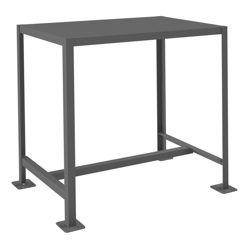 Durham MT Workbench, 24 x 36, Top Shelf Only, 14 Gauge Steel, 2000 lbs. Capacity, Gray