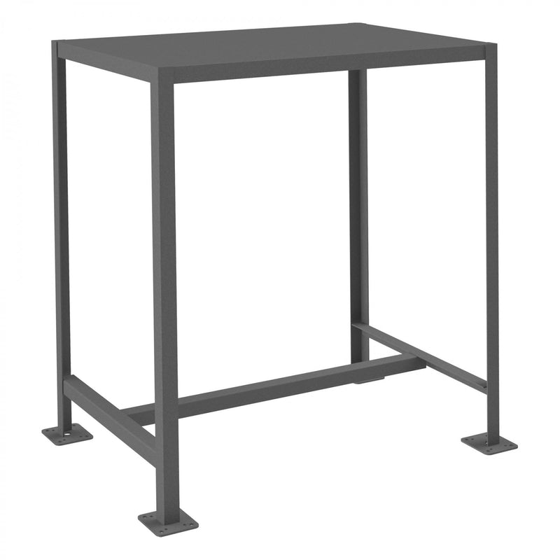 Durham MT Workbench, 24 x 36, Top Shelf Only, 14 Gauge Steel, 2000 lbs. Capacity, Gray
