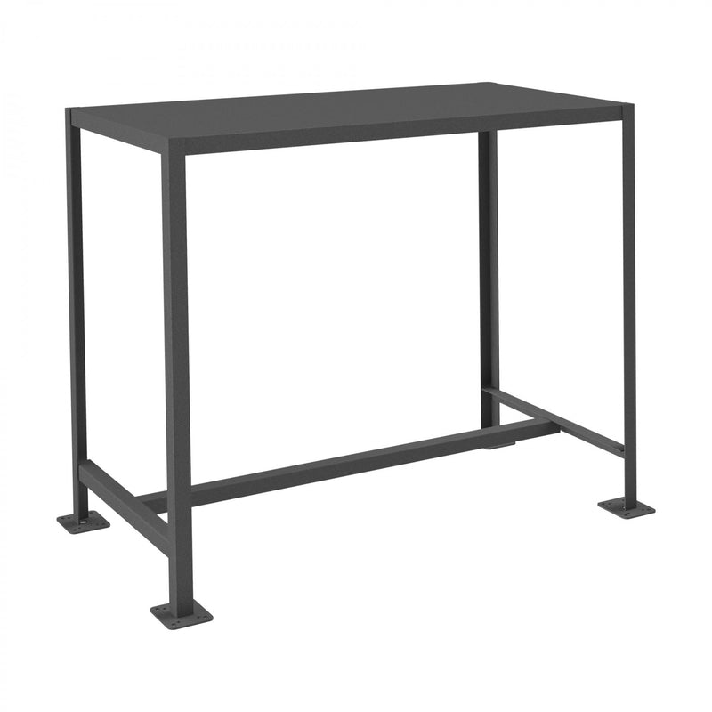Durham MT Workbench, 24 x 48, Top Shelf Only, 14 Gauge Steel, 2000 lbs. Capacity, Gray